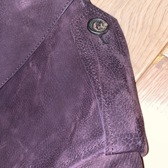 Burberry Prorsum nubuck leather trench - Picture 8 of 10